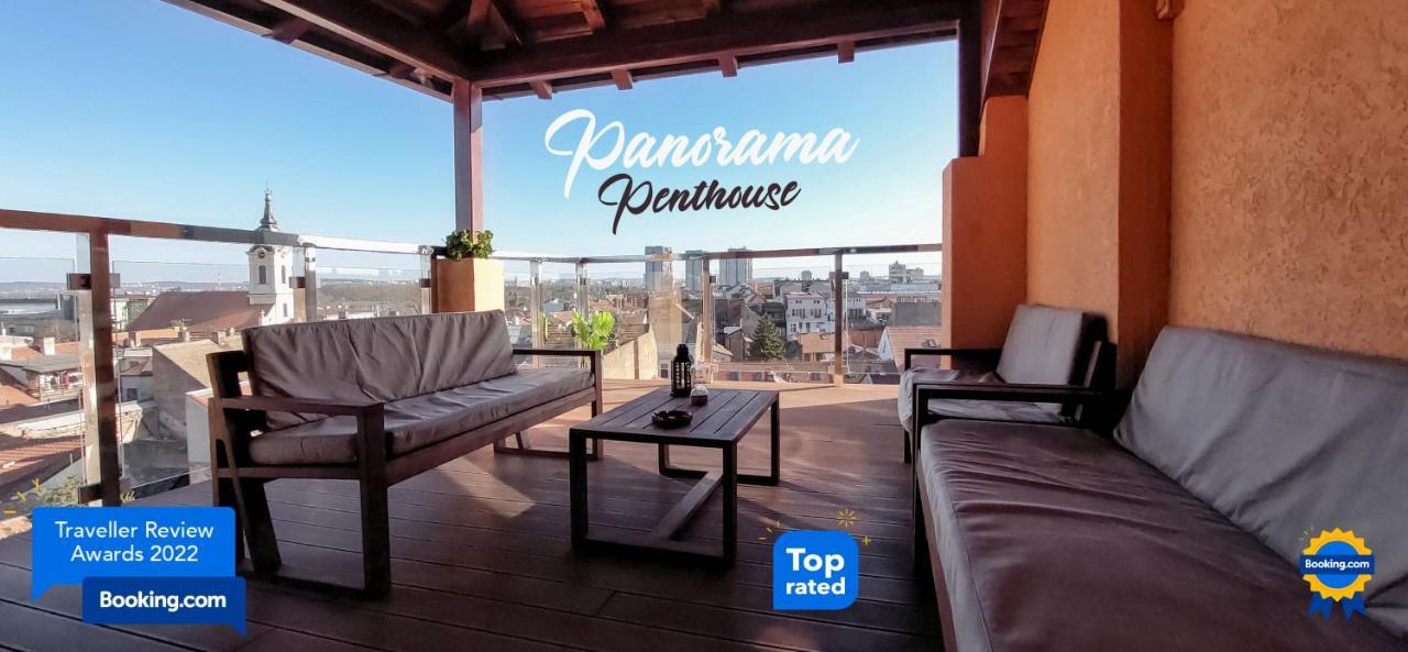 Panorama Penthouse Apartment Belgrad Exterior foto