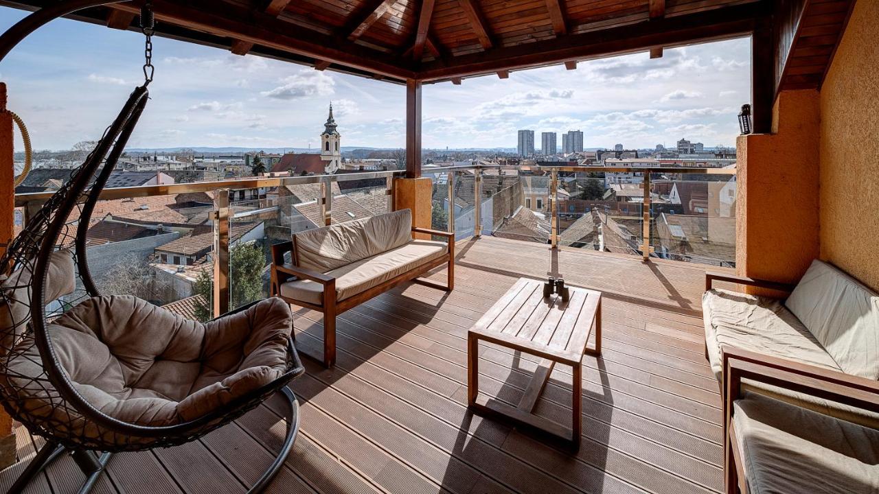 Panorama Penthouse Apartment Belgrad Exterior foto